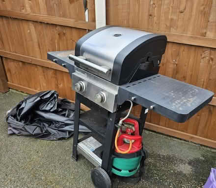 Photo of free BBQ, cover & full gas bottle (Sutton way) #1