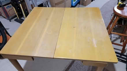 Photo of free Old, wooden, expanding table (N.E. Oakland County) #3