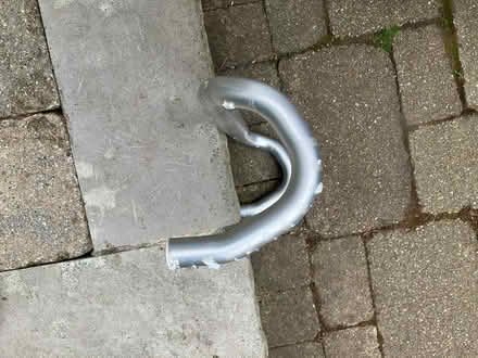 Photo of free bike handlebars + handlebar stem (Newton Center) #2