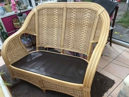 Photo of free Wicker couch (Dundee DD2) #2