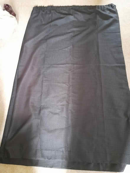 Photo of free Pair of Black curtains (Larkhall, Bath BA1) #1