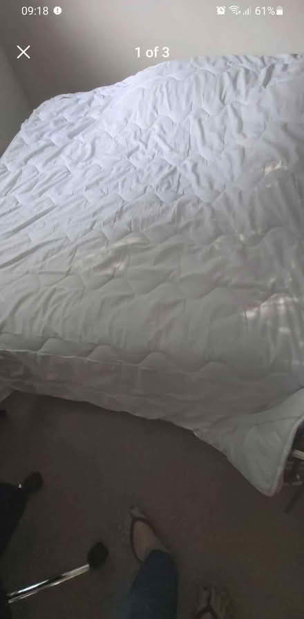 Photo of free 4 ft mattress pad/protector (Fairfield Park) #1