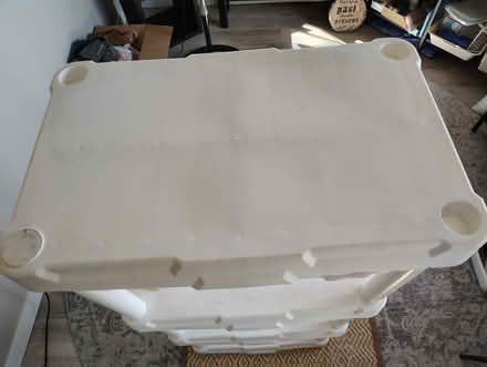 Photo of free Plastic storage shelves (Central District) #3