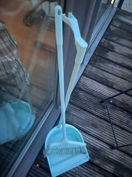 Photo of free Dustbin and brush (E14) #1