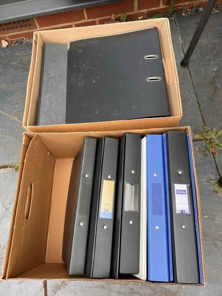 Photo of free Folders (two boxes) (Teddington TW11) #1