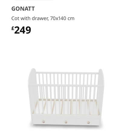 Photo of free Cot (Sutton SM1) #1