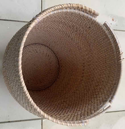 Photo of free John Lewis Rattan Laundry basket (Mitcham's Corner CB4) #2