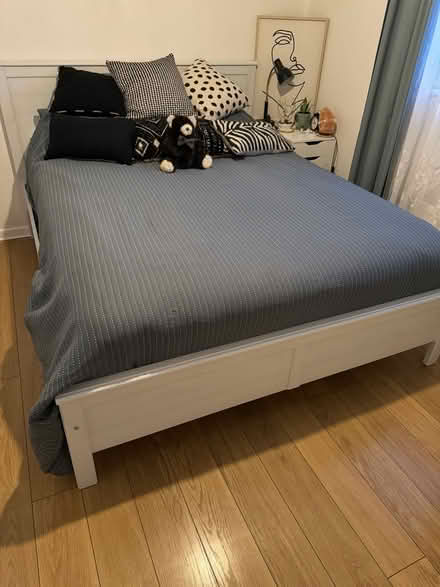 Photo of free kingsize ikea bed (Harlington UB3) #1