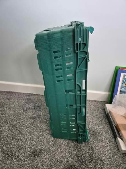Photo of free Green plastic crate (Cheltenham) #1