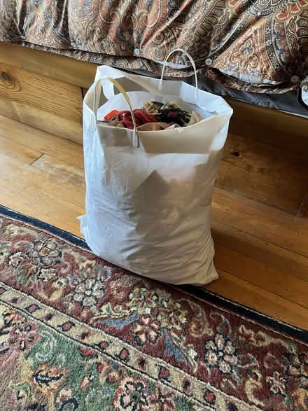 Photo of free big bag of cloth scraps (North Berkeley hills) #1