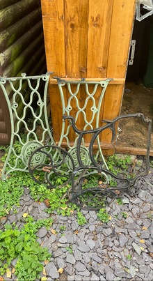 Photo of free Vintage sewing machine table stand (St. Albans) #1