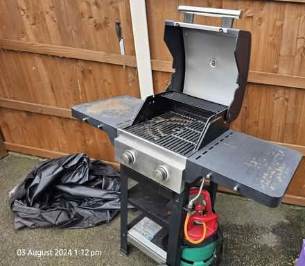 Photo of free BBQ, cover & full gas bottle (Sutton way) #2