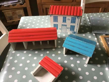 Photo of free Wooden farm and assorted tractors animals etc (Headington Quarry OX3) #2