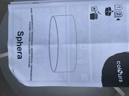Photo of free 2x brand new lampshades. Sphera B&Q (RG8 0HB) #2