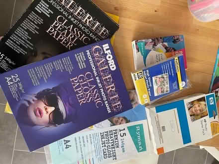 Photo of free Glossy inject photo paper (Ewell, KT19) #1