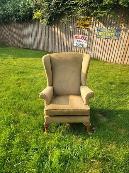 Photo of free Olive Green Parker Knoll Chair (B61-catshill) #1