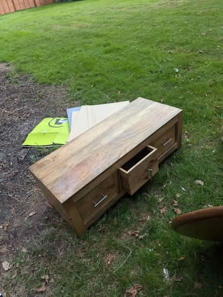 Photo of free Side tables and two chairs (Bromsgrove) #1