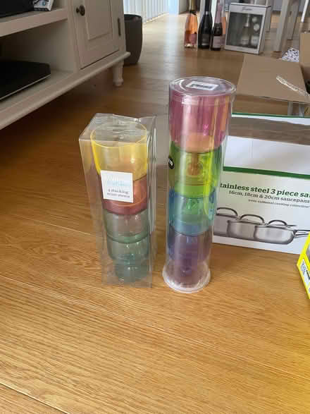 Photo of free Plastic wine glasses (Horndean PO8) #1