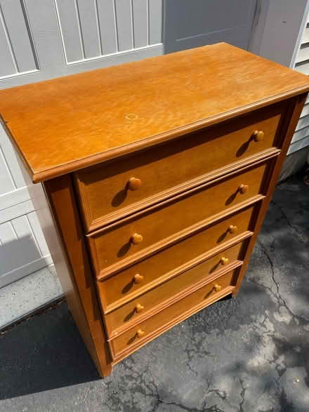 Photo of free 5 Drawer Dresser (Pittstown NJ) #2