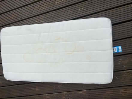 Photo of free IKEA VyssaCot bed size mattress (RG8 0HB) #1