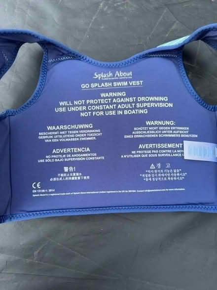 Photo of free Kids Splash About Swim Vest (4-6yrs) (Seer Green HP9) #2