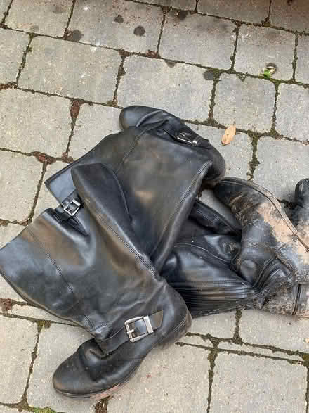 Photo of free Leather Boots (Lichfield WS13) #1