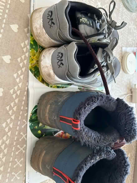 Photo of free Kids boots & Nike trainers size 4.5 (Guildford GU2) #3