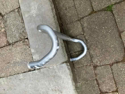Photo of free bike handlebars + handlebar stem (Newton Center) #4