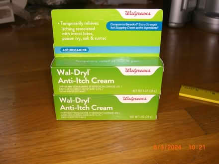 Photo of free Walgreens diphenhydramine cream (2) (Pleasantville) #1