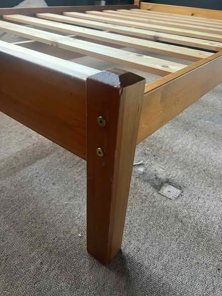 Photo of free Small double bed frame (Gleedless (S12)) #2