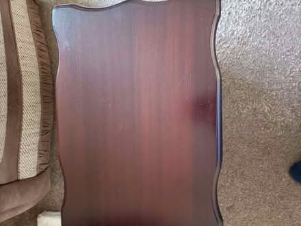 Photo of free Table with magazine rack. (Penrith CA11) #1