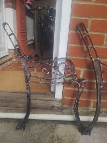 Photo of free Metal bench ends (IP2) #2