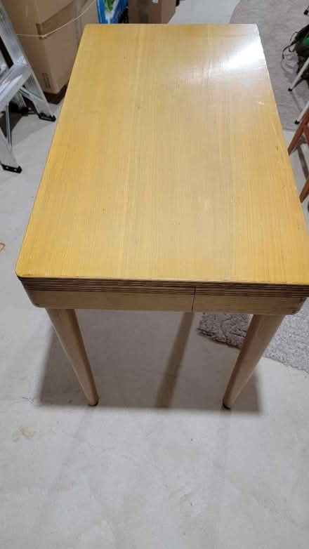 Photo of free Old, wooden, expanding table (N.E. Oakland County) #1