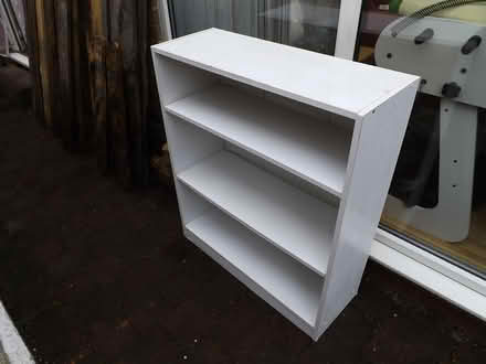 Photo of free White Book Case (Awsworth) #1