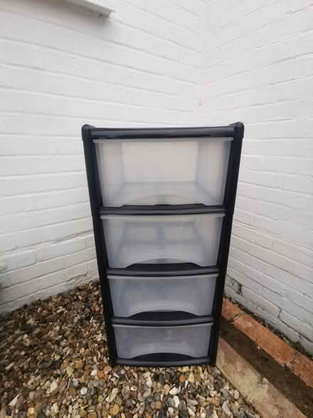 Photo of free Plastic storage drawers (ME8) #1