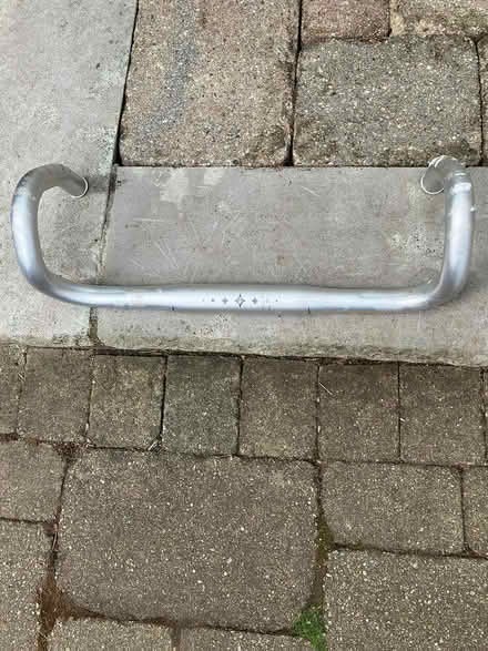 Photo of free bike handlebars + handlebar stem (Newton Center) #1
