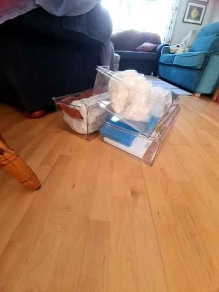 Photo of free Safety glass shelves & solid plastic drawers (North Town SL6) #2