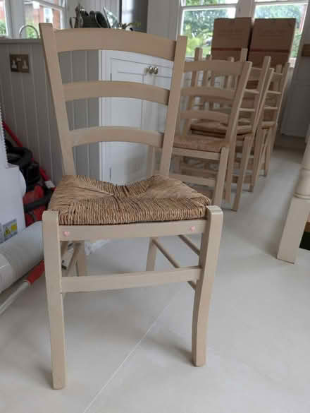 Photo of free 8 wooden chairs, John Lewis (Putney SW15) #3