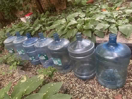 Photo of free Water-cooler bottles (6 or 7) (Chelsea, mid 20s near 10th ave) #1