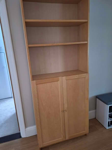 Photo of free IKEA Billy Bookshelf with doors (Horsell GU21) #1