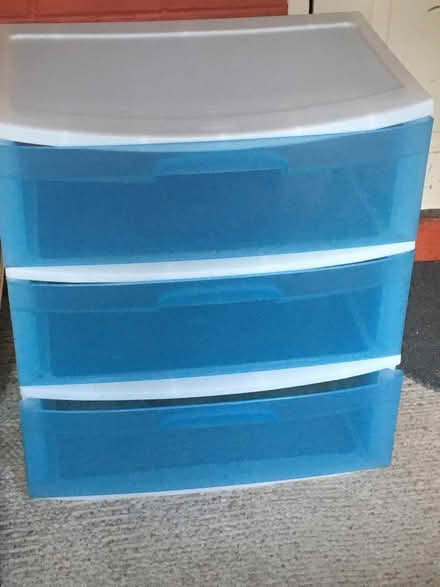 Photo of free Sterilite plastic 3 drawer storage (Off Germantown Pike) #1