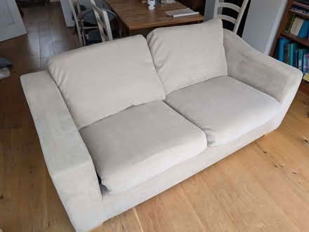Photo of free Sofa, cream 2-seater (Long Ditton KT7) #2