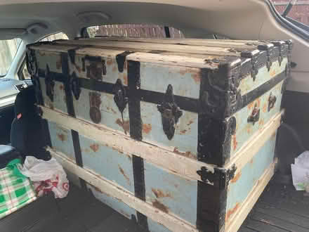 Photo of free Antique Trunk (Capitol Hill) #1