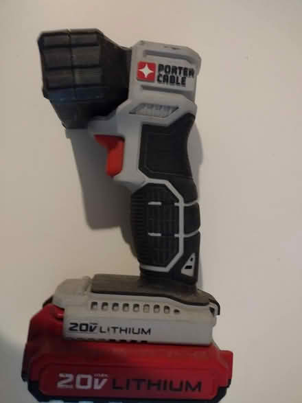 Photo of free 20v Porter Cable flashlight (Rte 119 West of Bancroft) #1
