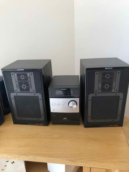 Photo of free Sony Radio & CD Player with Sony Speakers (West Lavington SN10) #1