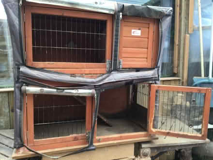 Photo of free Guinea pig/rabbit hutch (Shoreham-by-Sea BN43) #1