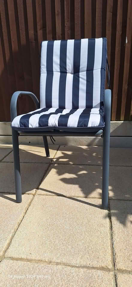 Photo of free Patio Chairs with cushions (Langdown SO45) #1