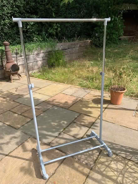 Photo of free Mobile clothing rail wheelable (Addlestone KT15) #1