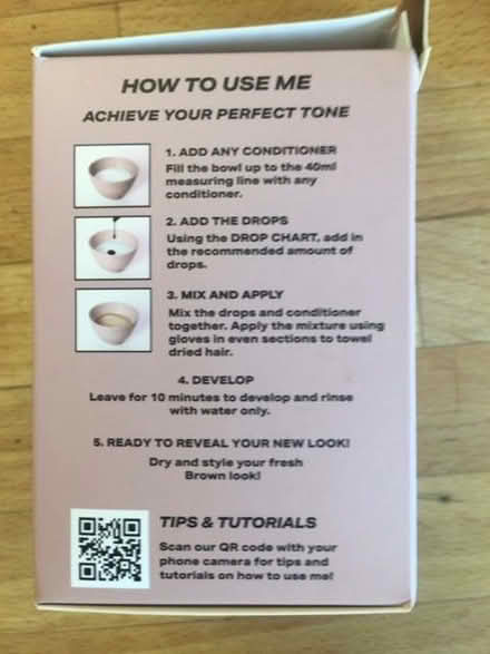 Photo of free Semi permanent hair dye (brunette) (Purbrook PO7) #2