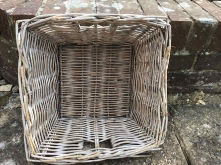 Photo of free Wicker basket. (Shoreham-by-Sea BN43) #1